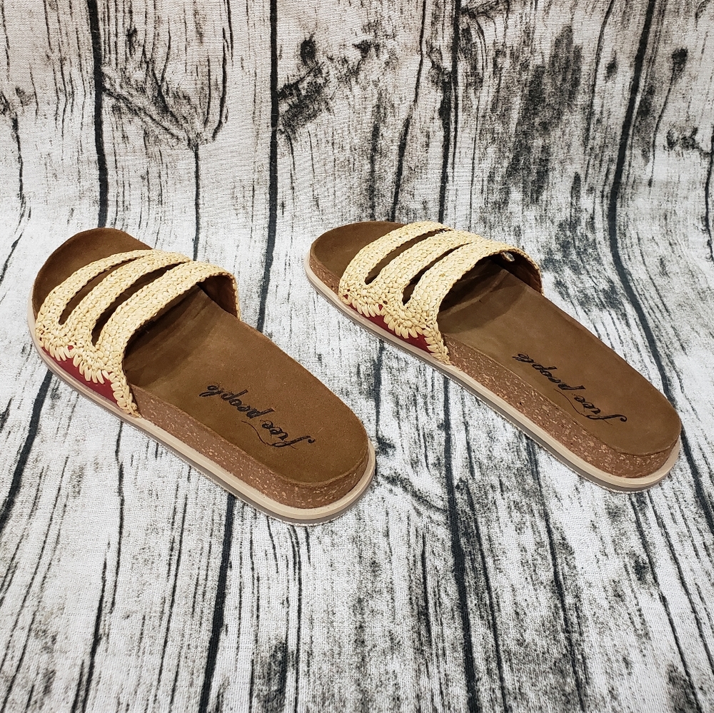 Boho Chic Free People Slide Sandals - Picture 11 of 12